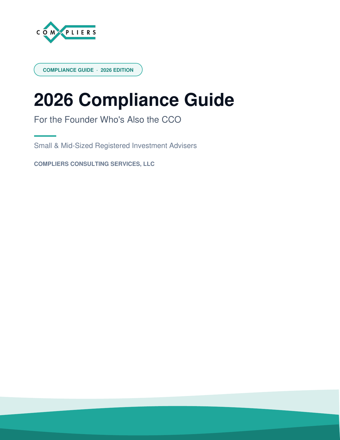 Cover of the 2026 Compliers Compliance Guide
